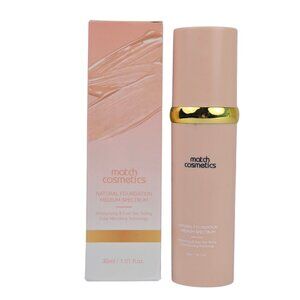Match Cosmetics Natural Foundation Medium 30ml / 1.01 fl oz EXP 8/1/2028